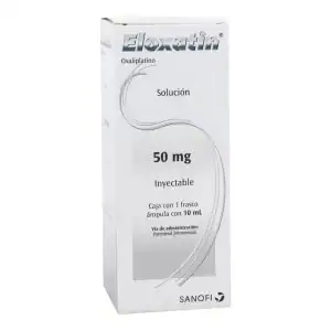 Solución inyectable de Oxaliplatino 50 mg para quimioterapia oncológica.